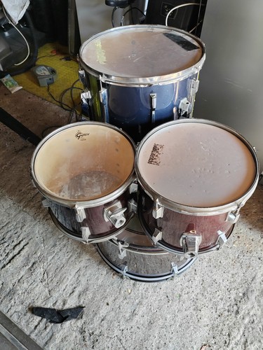 Drum set large - yamaha, bass
