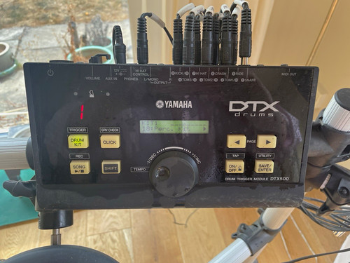 Yamaha dtx500 electronic drum - yamaha,